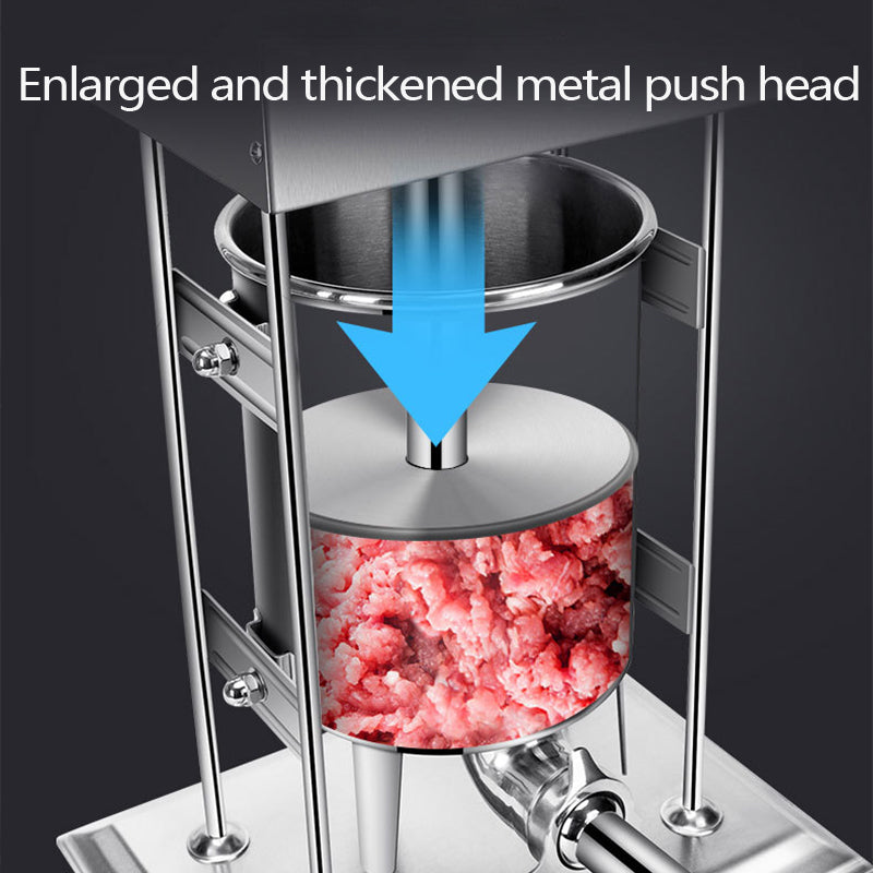 10L Electric Sausage Stuffer Stainless Steel Commercial Automatic Sausage Making Machine