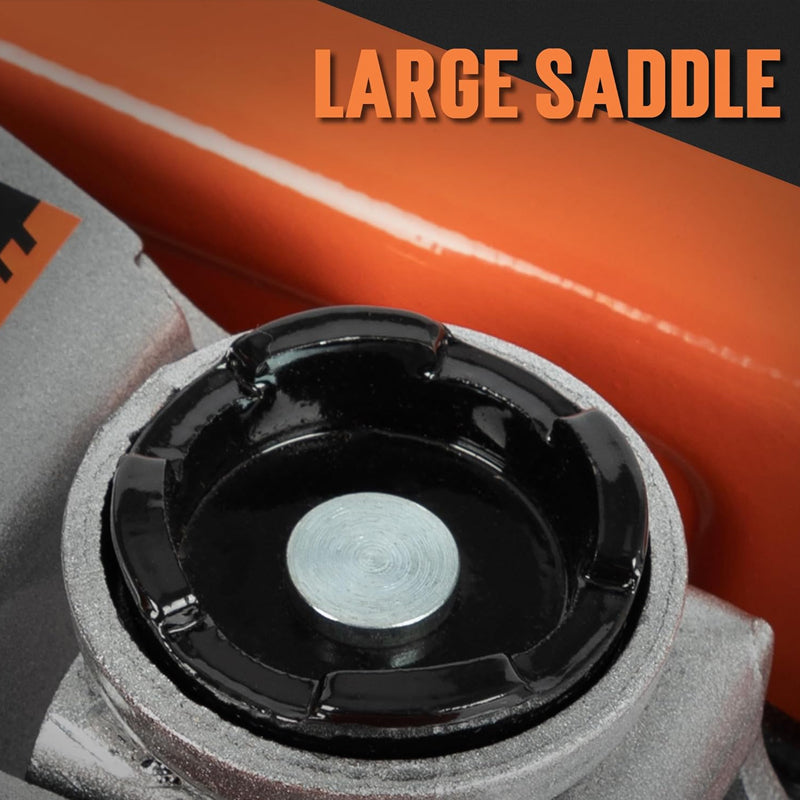 2.5 Ton Low Profile Floor Jack Hydraulic Trolley Car Jack Lifting Range 3.35" to 14.57"