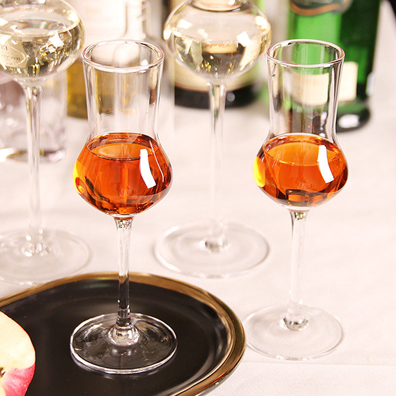 Crystal Clear Goblets Whiskey Glasses Spirits Shot Glass for Cocktail Champagne Vodka