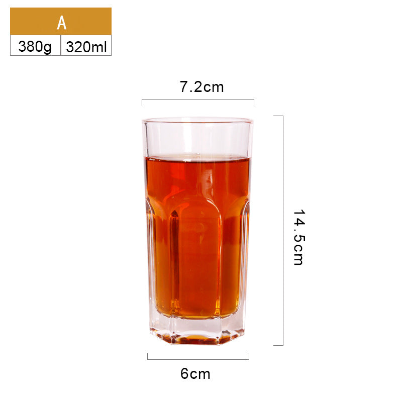 Thickened Spirits Shot Glass Multifunctional Beer Mug Juice Cup Tea Cup Heat-Resistant Water Cup