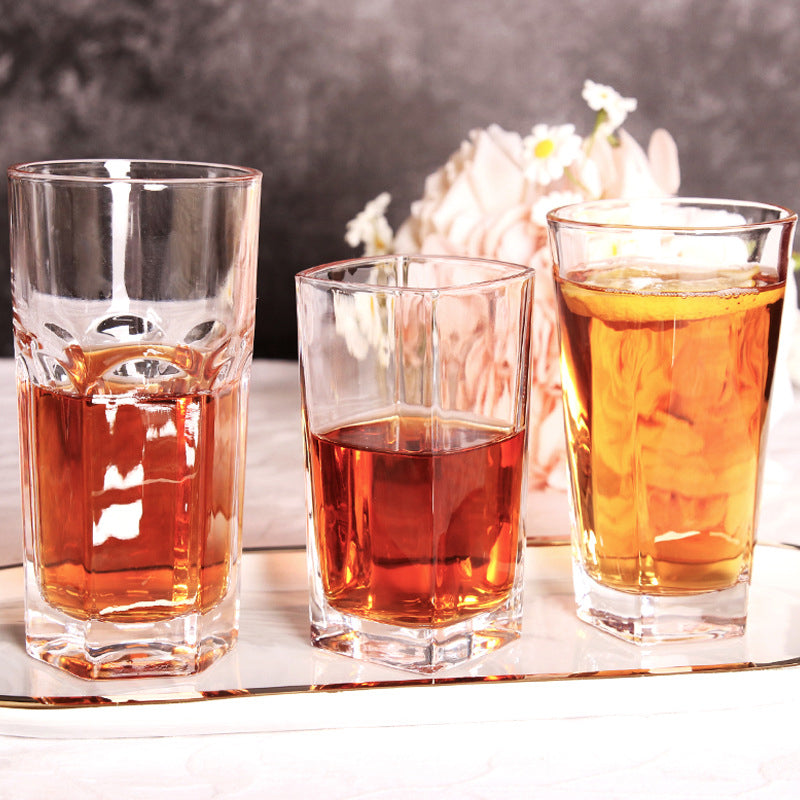 Thickened Spirits Shot Glass Multifunctional Beer Mug Juice Cup Tea Cup Heat-Resistant Water Cup