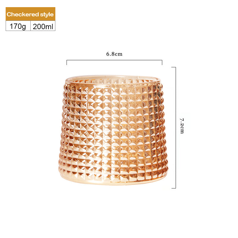 200ml Tumbler Whiskey Glasses Creative Thickened Shaker Cup Household Spirits Shot Glass