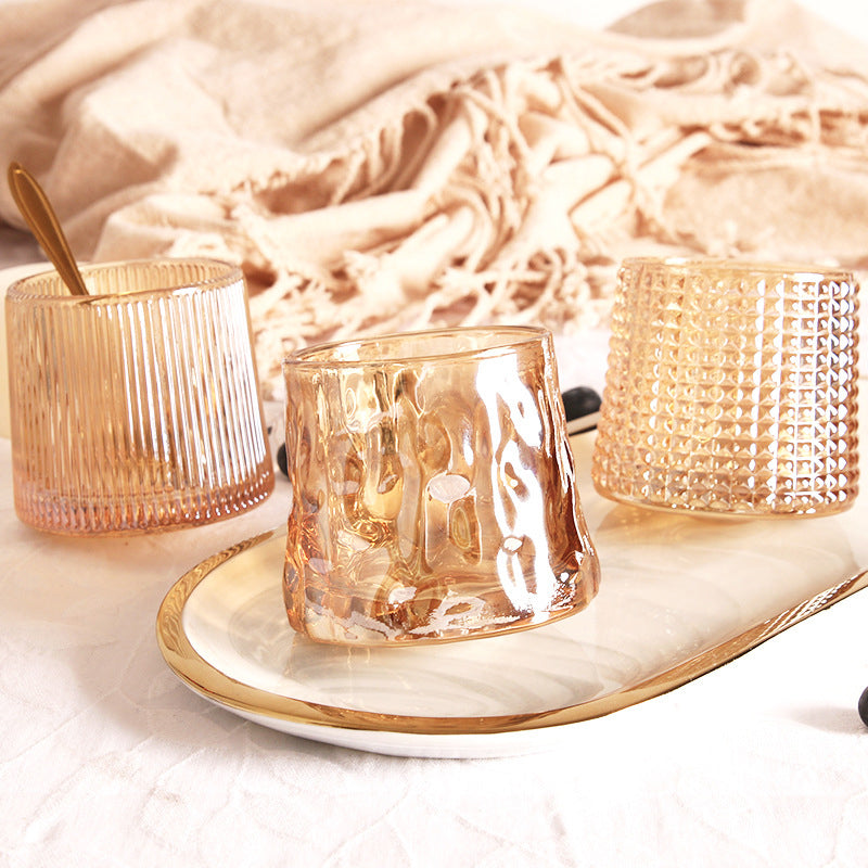 200ml Tumbler Whiskey Glasses Creative Thickened Shaker Cup Household Spirits Shot Glass