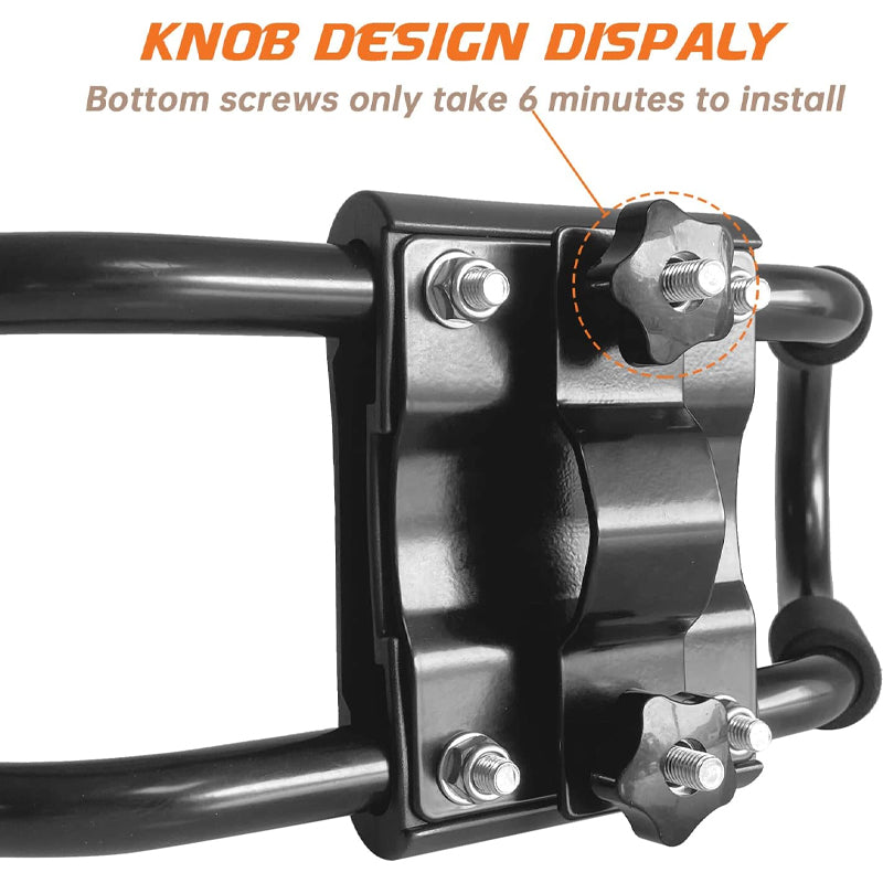 Kayak Roof Rack 2pcs Heavy Duty Kayak Roof Carrier with 2 Ropes for SurfBoard Car SUV