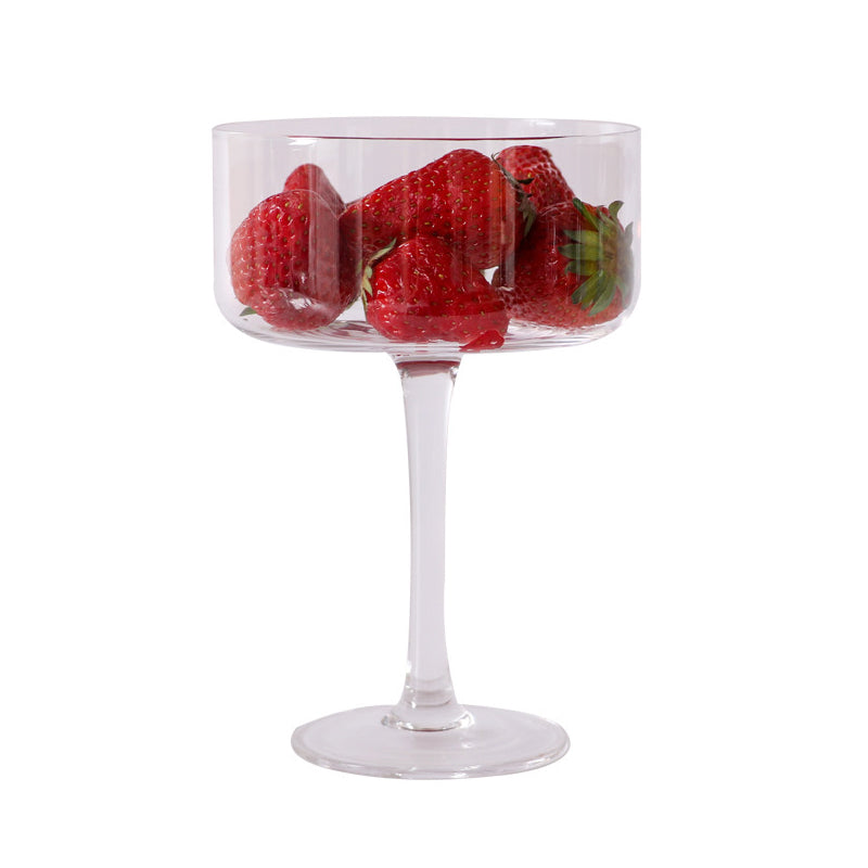 350ml Crystal Glass Cocktail Stemware Creative Wine Stemware Spirits Shot Glass Dessert Cup