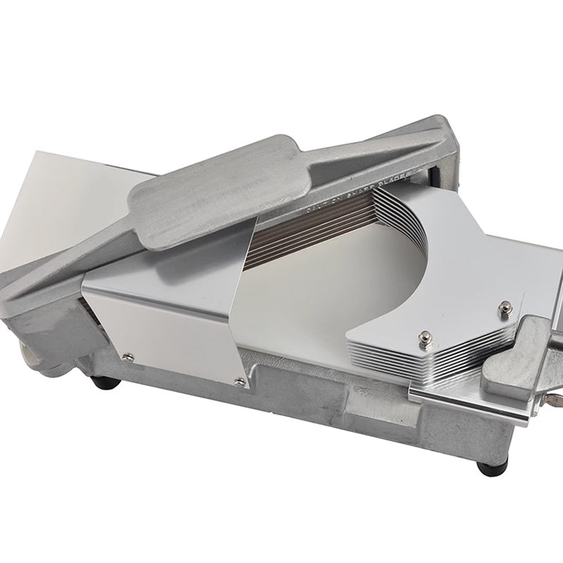 3/8" Commercial Tomato Slicer Multifunctional Vegetables Fruits Slicer With Stainless Steel Blade