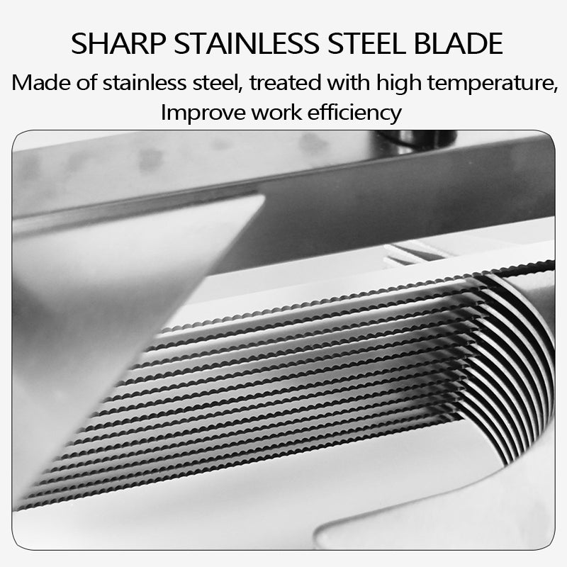 1/4" Stainless Steel Commercial Tomato Slicer Manual Fruits Vegetables Cutter Slicer Machine