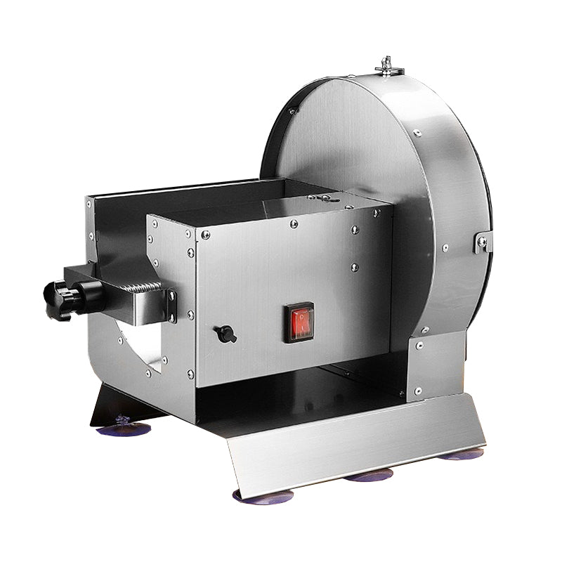 Electric Vegetable Slicer Stainless Steel Potato Lemon Fruits Vegetables Cutter Slicing Machine