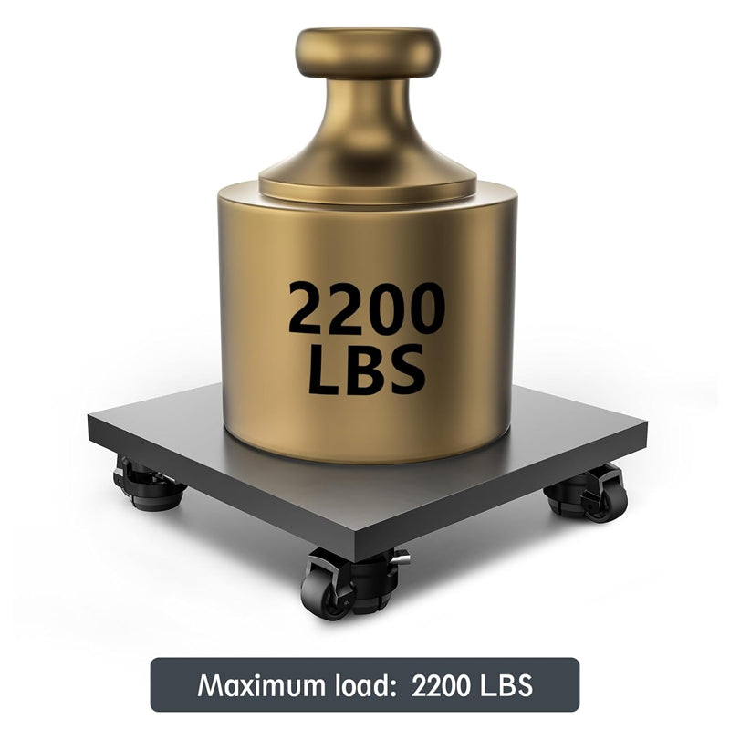 4pcs Leveling Casters 2200 lbs Total Load Capacity Adjustable Casters for Workbench Machine