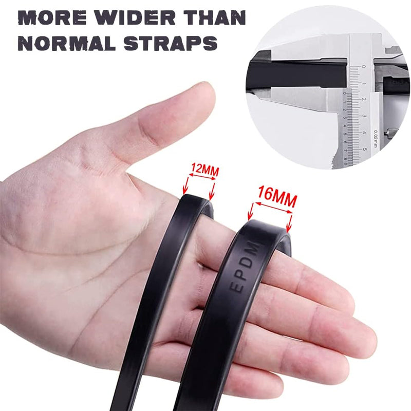 21" Rubber Tarp Straps 30pcs Rubber Bungee Cords with 150% Max Stretch for Securing Tarps Canvases