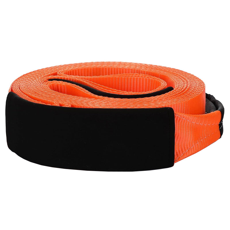 3" x 50 ft Recovery Tow Strap with Reinforced Loops 20,000 lbs Tow Rope Recovery Rope
