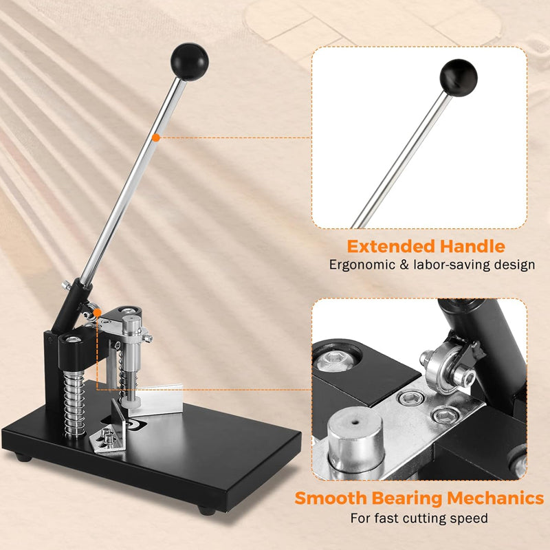 R6mm R10mm Corner Rounder Cutter Max 30mm Cutting Thickness Commercial Paper Punch Cutter