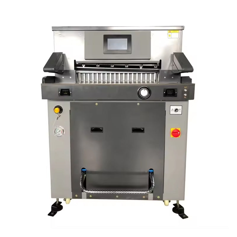 Electric Hydraulic Paper Cutter 670mm Cutting Width 80mm Cutting Thickness Paper Cutter Machine