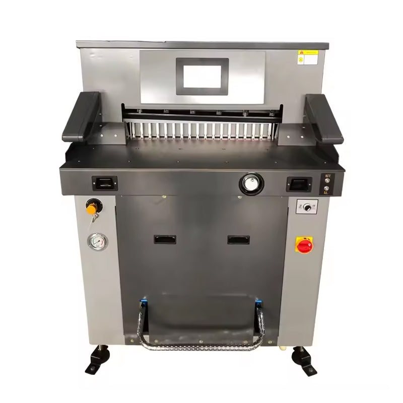 Electric Hydraulic Paper Cutter 670mm Cutting Width 80mm Cutting Thickness Paper Cutter Machine