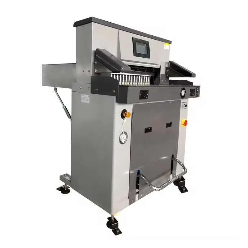 Electric Hydraulic Paper Cutter 670mm Cutting Width 80mm Cutting Thickness Paper Cutter Machine