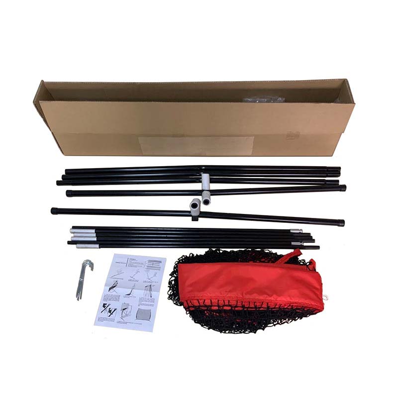 Barricade Backstop Net, 20x10 ft Ball Sports Barrier Netting,Protection Screen for Baseball Softball Lacrosse Soccer Hockey Training, for Backyard