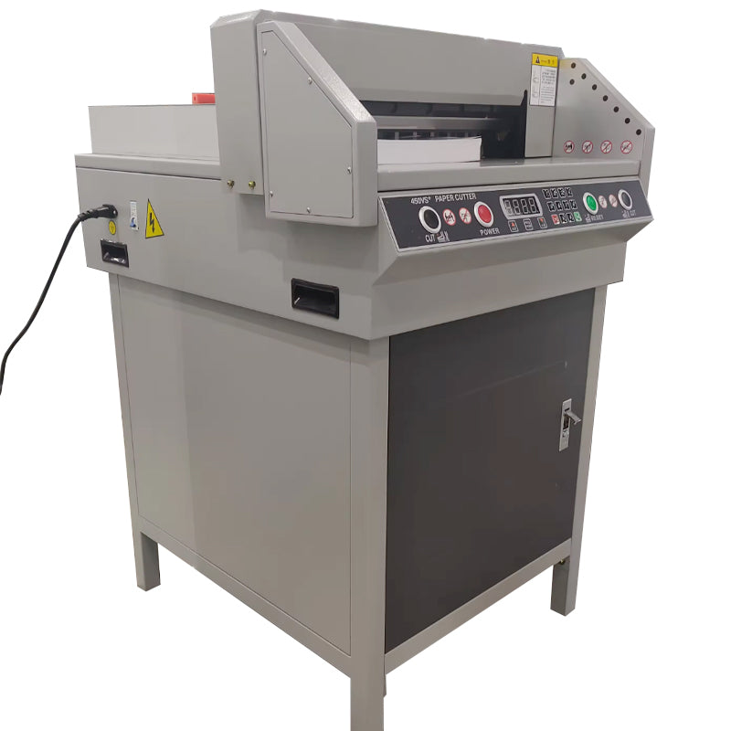 Electric Paper Cutter 450 mm Cutting Width 40 mm Cutting Height Automatic Heavy Duty Paper Cutting Machine