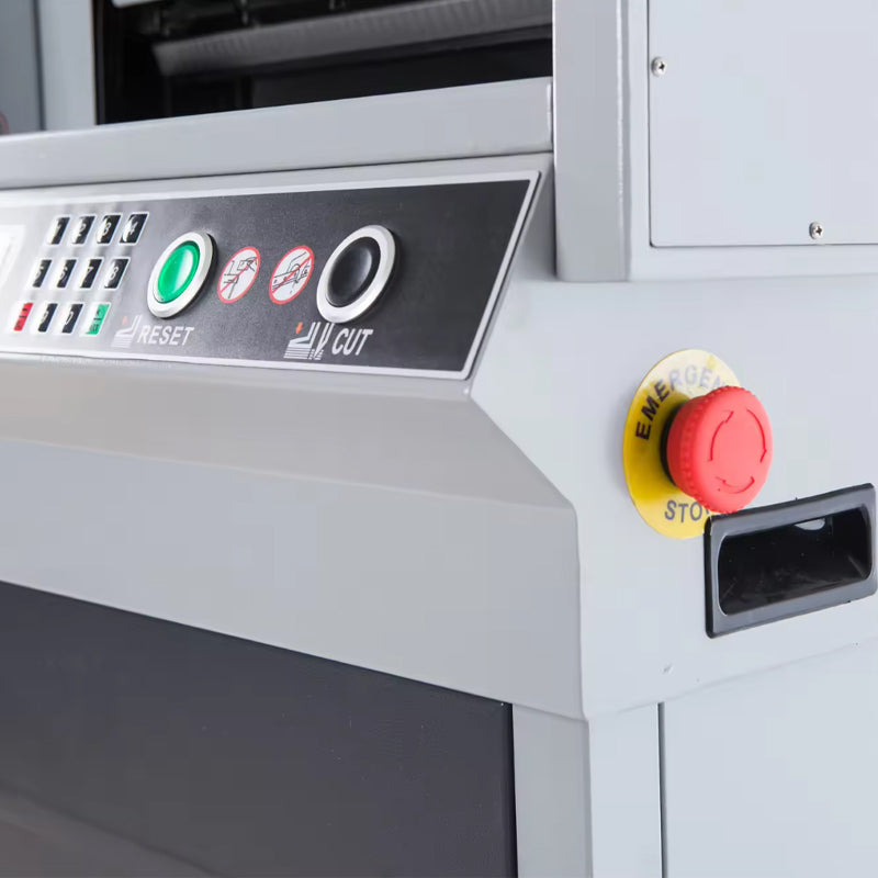 Electric Paper Cutter 450 mm Cutting Width 40 mm Cutting Height Automatic Heavy Duty Paper Cutting Machine