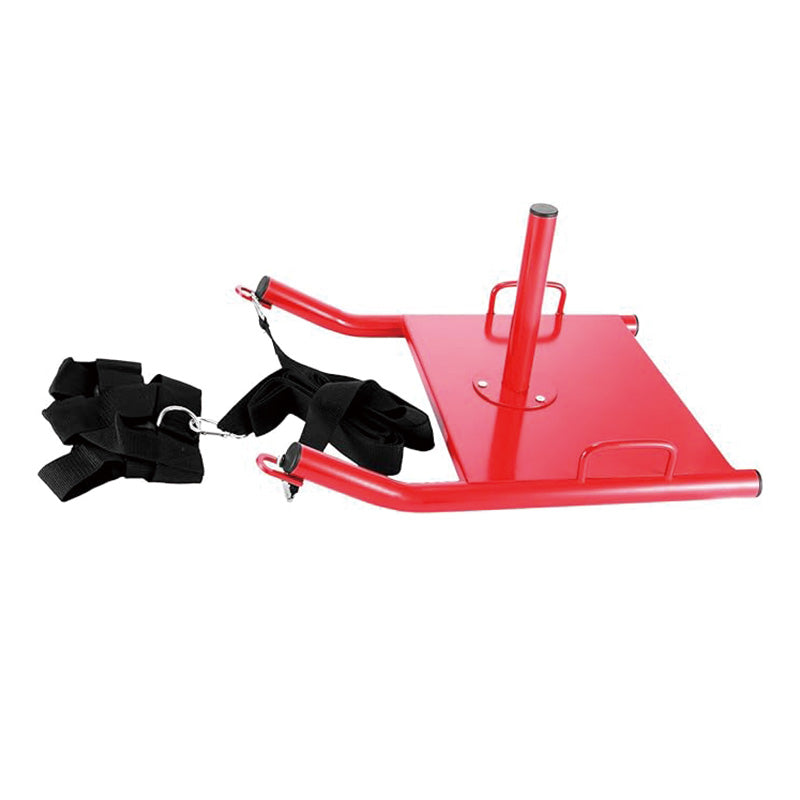 Push Pull Heavy High Training Sled,Max Capacity 100LBS Power Speed Training Sled for Athletic Exercise and Fitness Strength Training