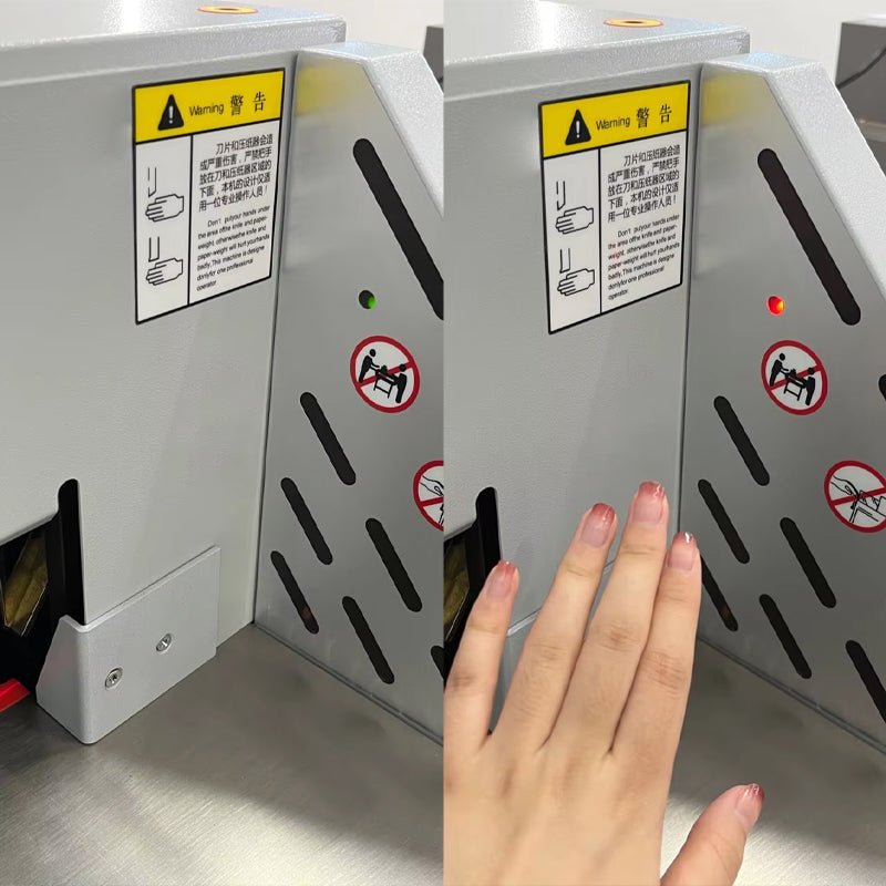 Electric Paper Cutter 490 mm Cutting Width 80 mm Cutting Thickness Paper Trimmer Paper Cutting Machine