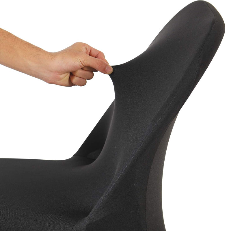 50pcs Stretch Spandex Folding Chair Covers Removable Washable Protective Slipcovers