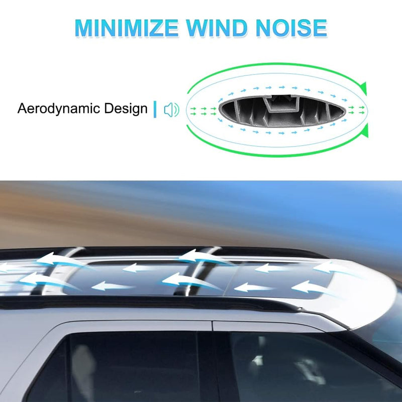 Roof Rack Cross Bars for Hyundai Tucson 2016-2021 Aluminum Luggage Rack Roof Rack Crossbar