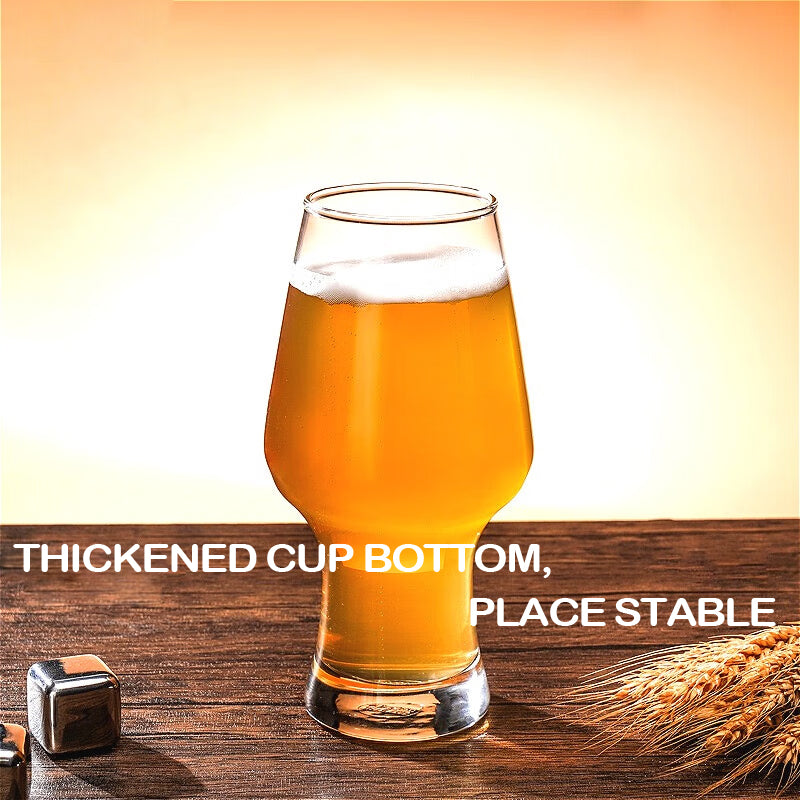 Craft Beer Mug IPA Special Glass 565ml Lead-Free Glass IPA Beer Cup 565ml Drink Cup