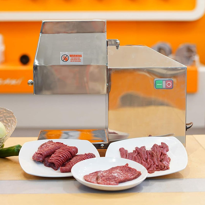 350w Commercial Meat Tenderizer 110v Stainless Steel Electric Heavy Duty Meat Grinder