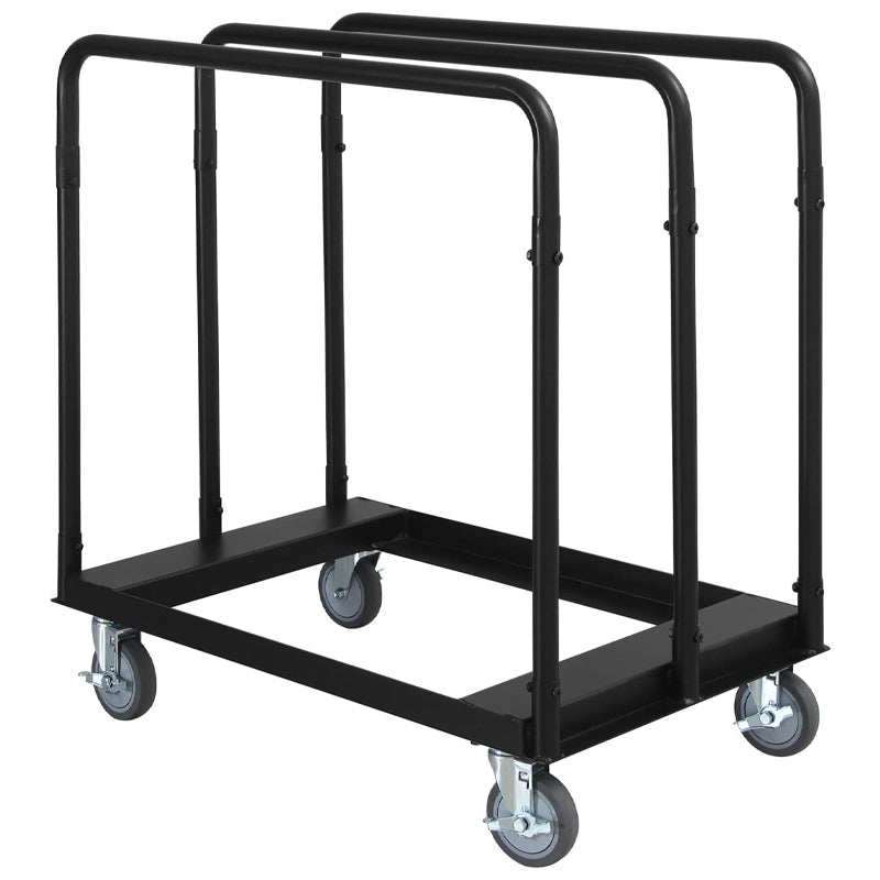 1500 LBS Steel Panel Truck Drywall Cart Heavy-Duty Drywall Sheet Cart for Garage Home Warehouse