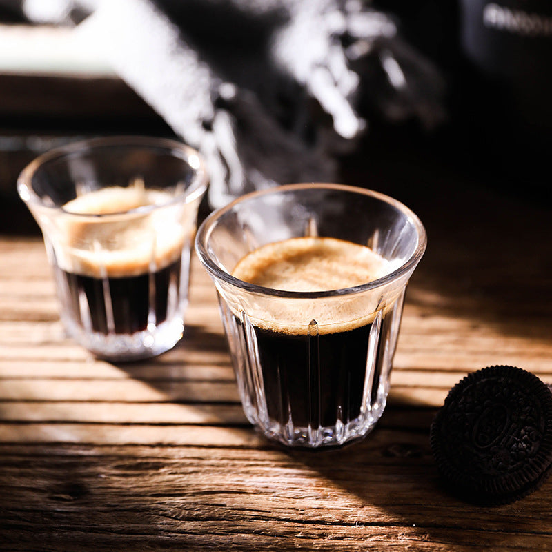 Coffee Cup High Temperature Resistance Anti-Scalding Transparent Coffee Glass