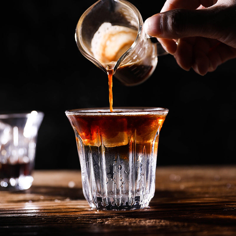 Coffee Cup High Temperature Resistance Anti-Scalding Transparent Coffee Glass