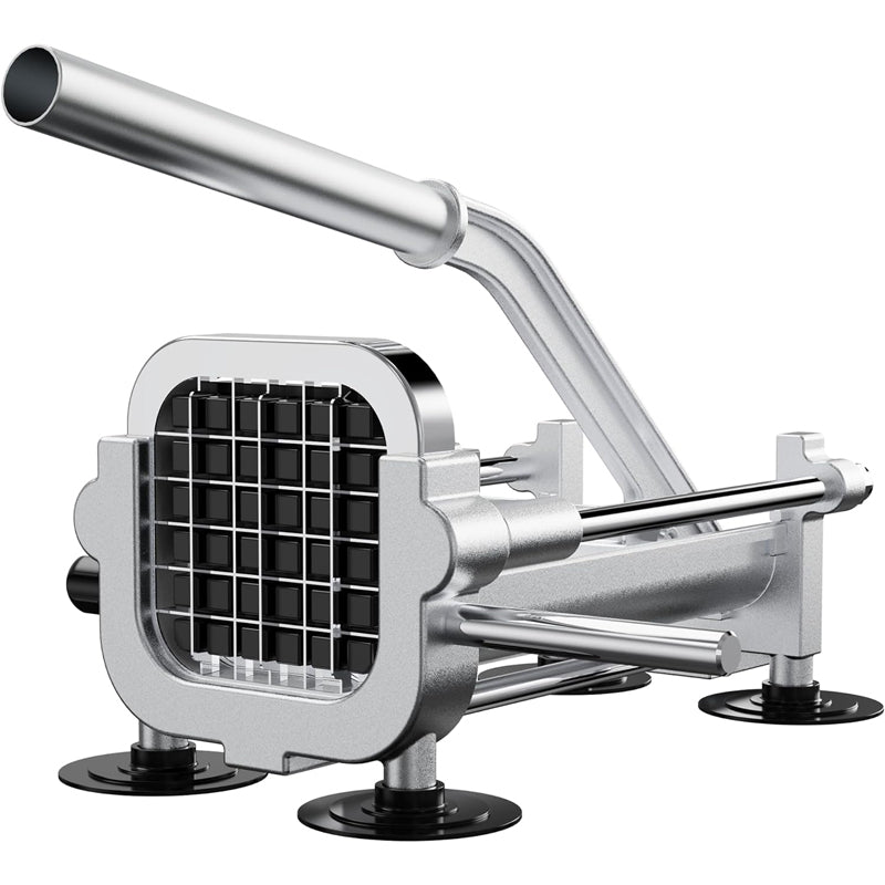 Manual Potato Cutter with 1/2 Inch Blade Stainless Steel French Fry Cutter for Carrot Yam