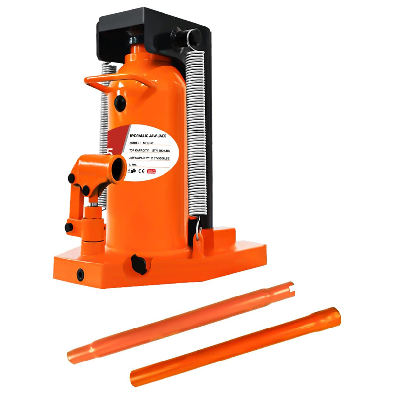 2.5 Ton/5 Ton Hydraulic Toe Jack Claw Jack Car Floor Jack for Construction Landscaping Farm