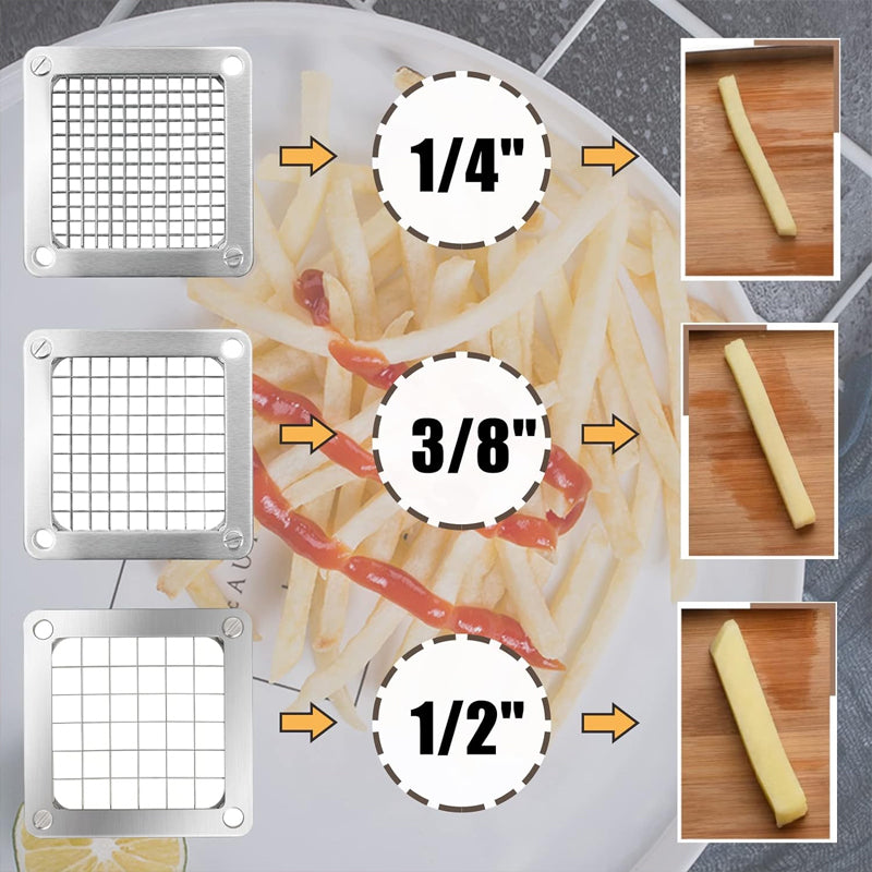 1/2 inch Dicer Blade Replacement Chopper Blade Commercial Stainless Steel Blade for French Fry Cutter