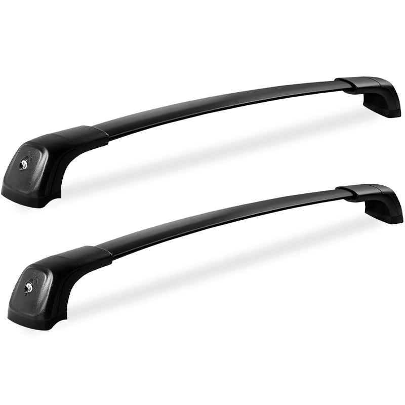 PartsHeaven Aluminum Roof Cross Bars With Anti-Theft Locks – Fits Audi Q7 2016–2025 (Flush Rails)