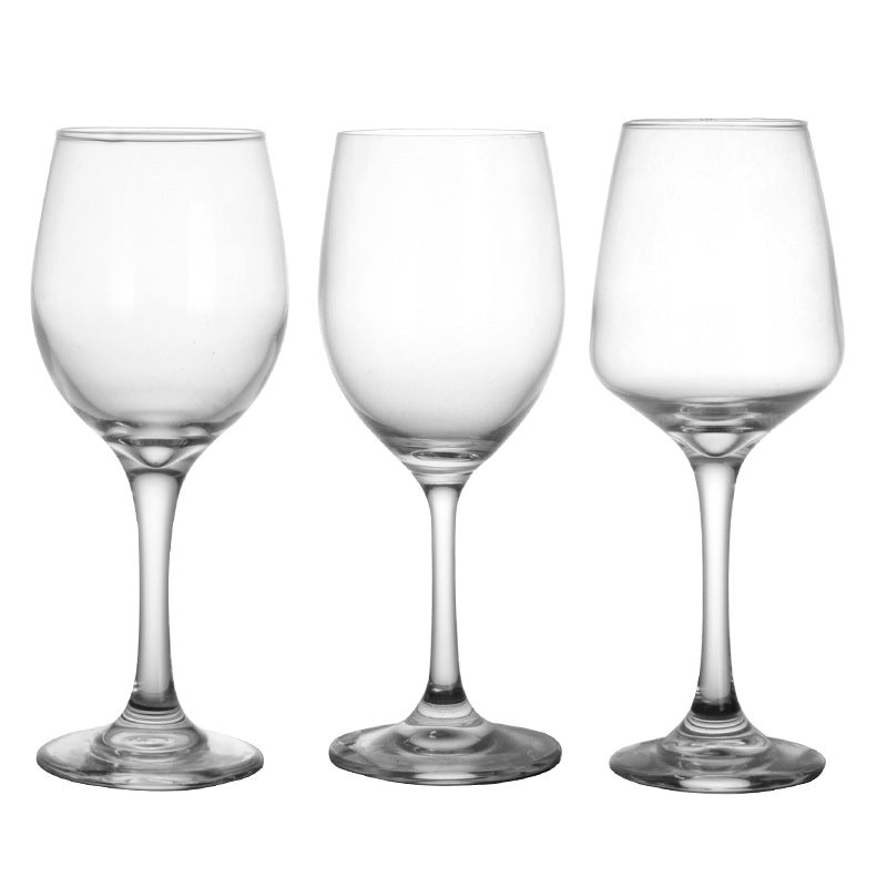 Glass Wine Stemware 320ml 350ml Lead-free Glass Wine Glass Goblet Crystal Glass Cup