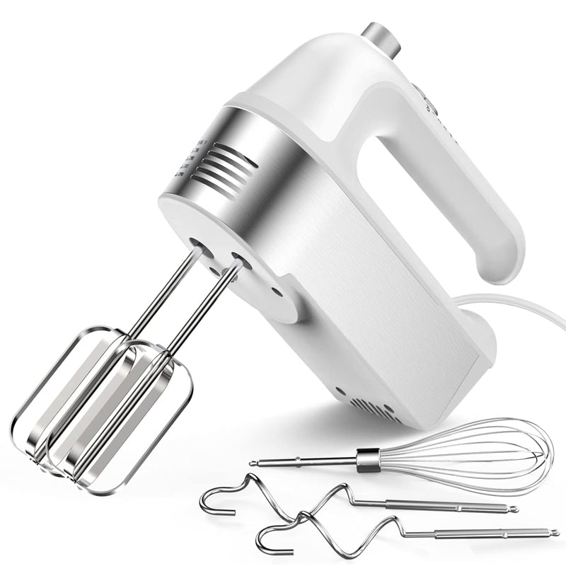 450w Electric Hand Mixer 5 Speed Kitchen Mixer For Whipping Dough Cream Cake