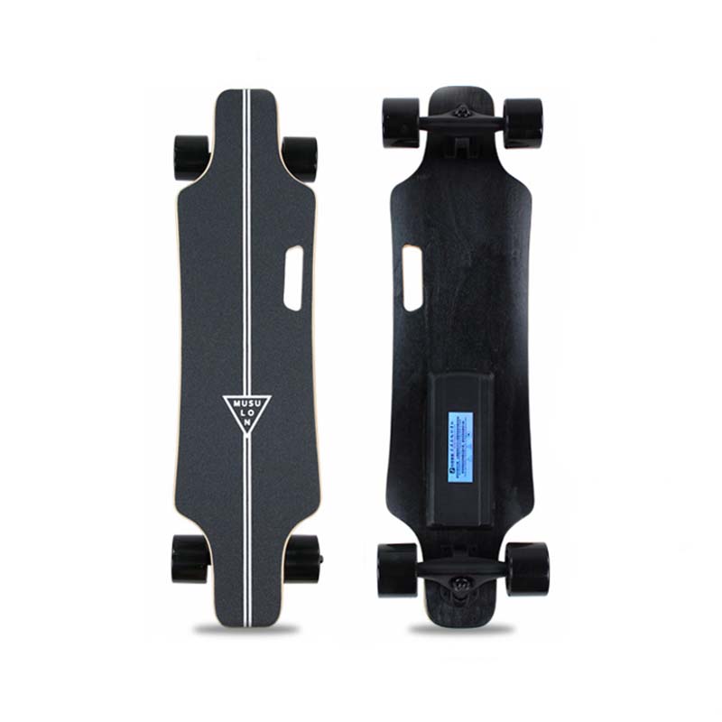 Electric skateboard four-wheel remote control double-climbing double-drive, adult beginner skateboard