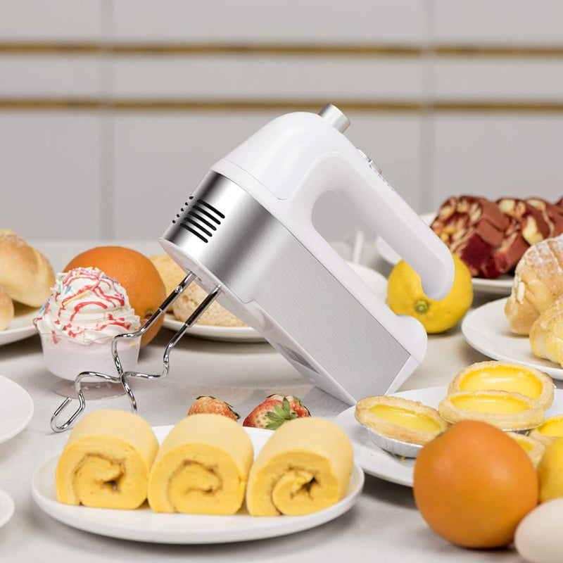450w Electric Hand Mixer 5 Speed Kitchen Mixer For Whipping Dough Cream Cake