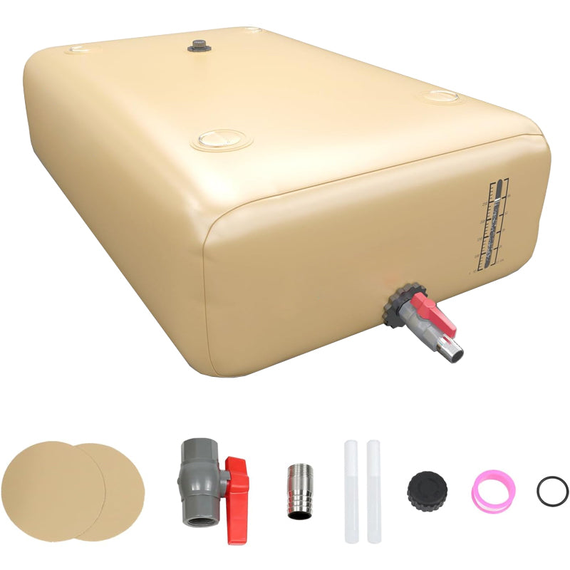 87 Gallon/330L Water Storage Bladder PVC Foldable Water Bladder Emergency Water Tank Water Bag