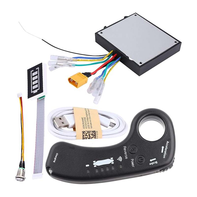 Electric skateboard four-wheel remote control double-climbing double-drive, adult beginner skateboard