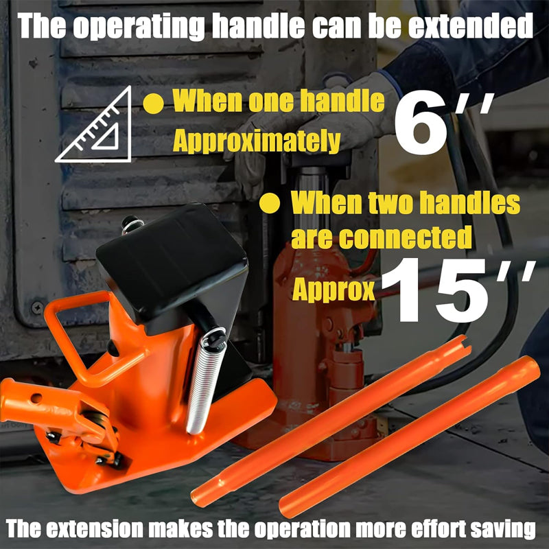 2.5 Ton/5 Ton Hydraulic Toe Jack Claw Jack Car Floor Jack for Construction Landscaping Farm