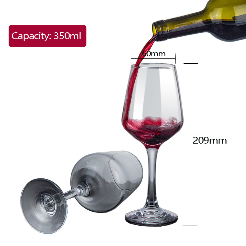 Red Wine Glass Set 6pcs Glasses + 1pc Decanter Crystal Glass Goblet High Quality Wine Stemware
