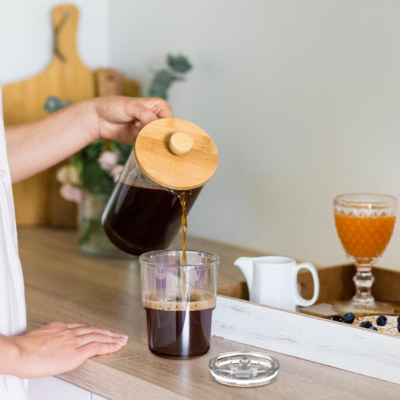 400ml/13oz Coffee Glass with Straw and Lid Sealed Carry-On Glass Coffee Cup Water Glass