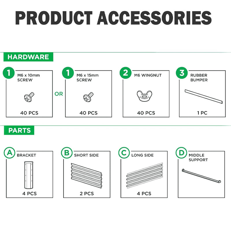 8x4x1 ft Raised Garden Bed Metal Planter Raised Garden Boxes Outdoor for Vegetables Flowers Herb
