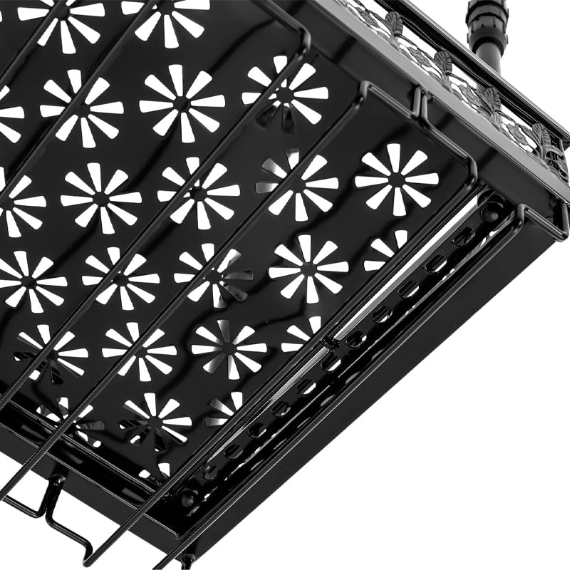 35.43"D x 13.78"W Ceiling Wine Glass Rack Metal Hanging Wine Glass Rack for Bar Cafe Kitchen