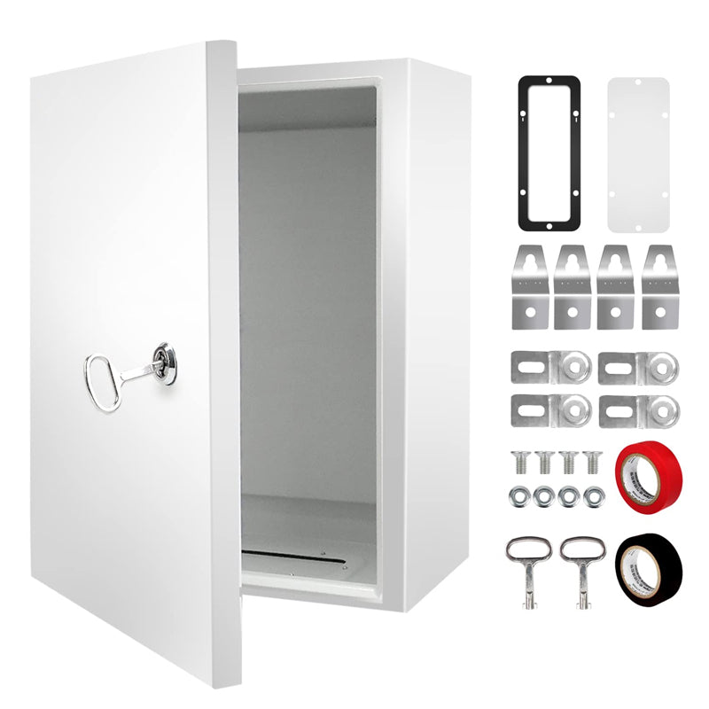 24" x 16" x 10" Electrical Enclosure Outdoor Enclosure Waterproof Junction Box Dustproof Enclosure