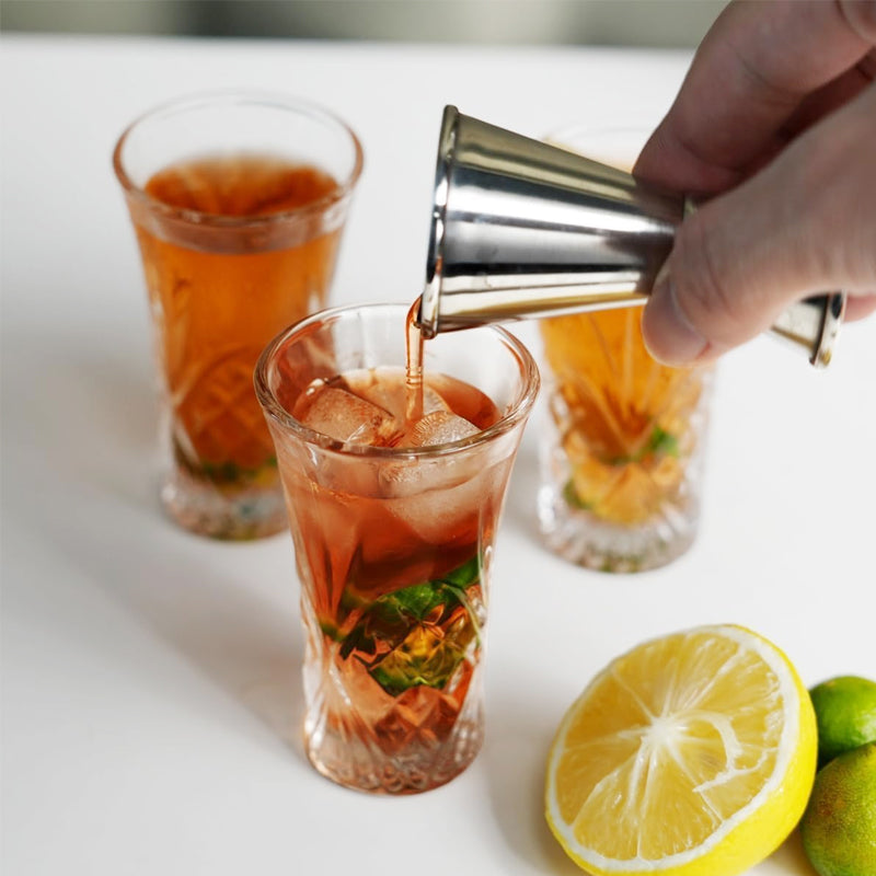 55ml Spirits Shot Glass Heavy Base Tequila Shot Glass Lead-Free Glass for Whiskey Vodka