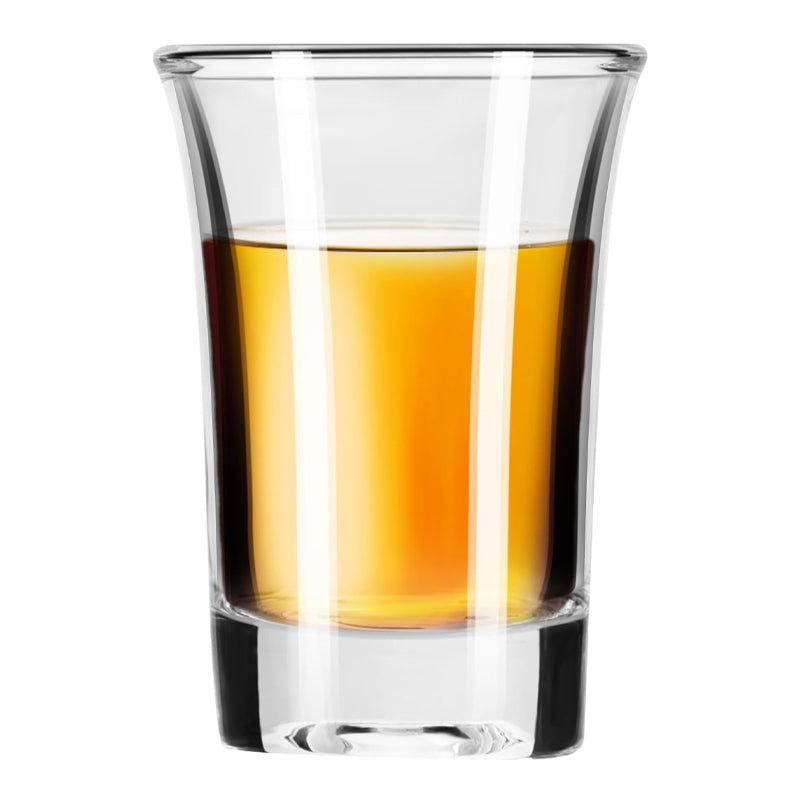 Elegant 45ml/1.5oz Spirits Shot Glass Lead Free Glass Whiskey Tequila Vodka Shot Glass