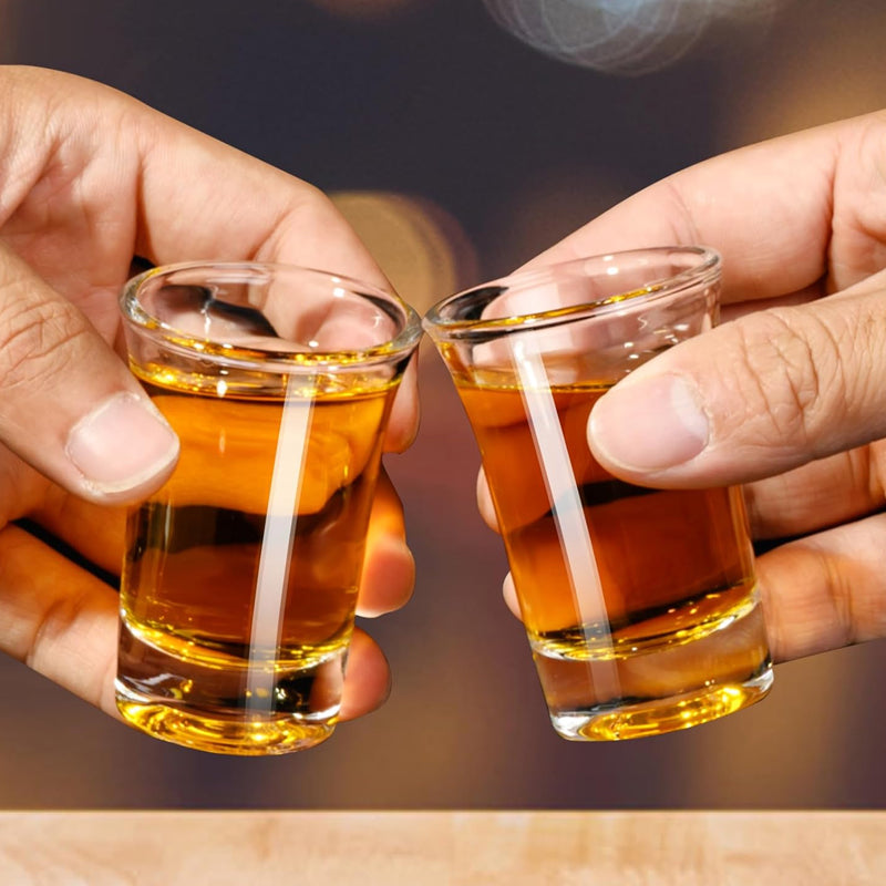 Elegant 45ml/1.5oz Spirits Shot Glass Lead Free Glass Whiskey Tequila Vodka Shot Glass